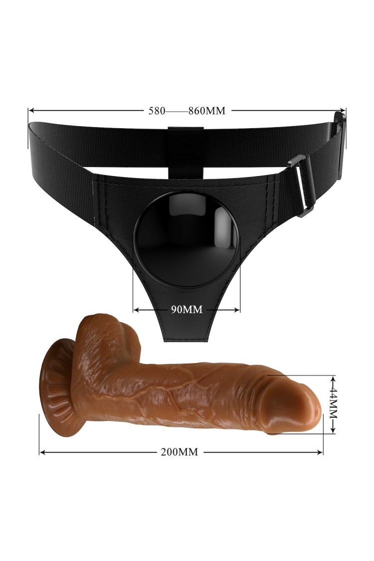 STRAP ON PRETTY LOVE HARNESS BRIEFS MICHEAL
