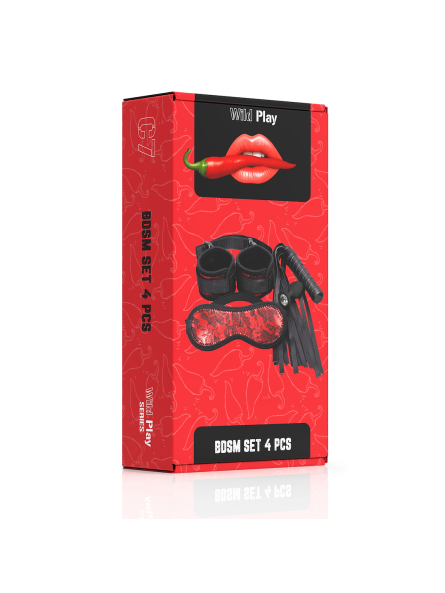ZESTAW BDSM 4 PRODUKTÓW EROSPACE WILD PLAY C7