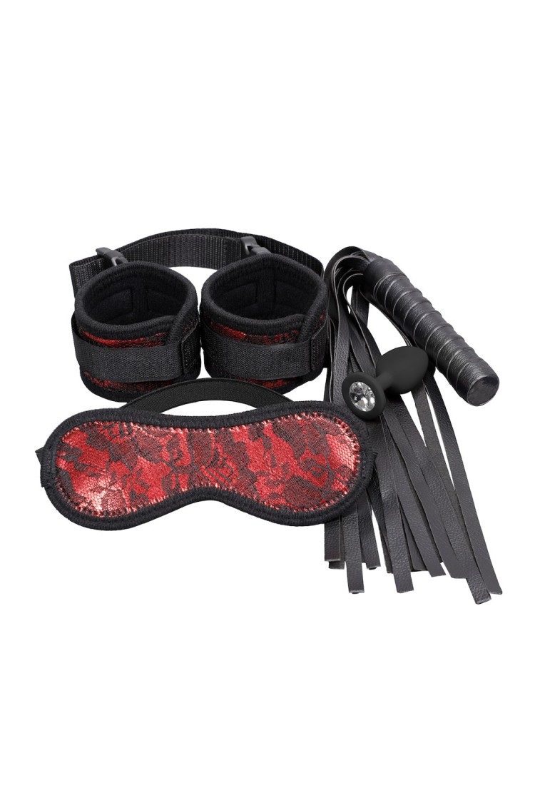 ZESTAW BDSM 4 PRODUKTÓW EROSPACE WILD PLAY C7