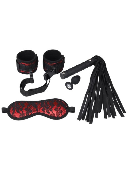 ZESTAW BDSM 4 PRODUKTÓW EROSPACE WILD PLAY C7