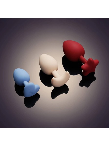 Zestaw treningowy korków analnych Playful Butt Plugs Set Upko