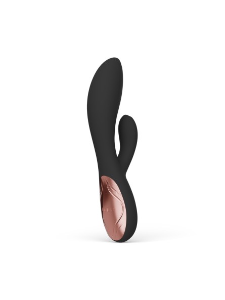 Wibrator króliczek z ruchem posuwistym Ina Thrust Black LELO